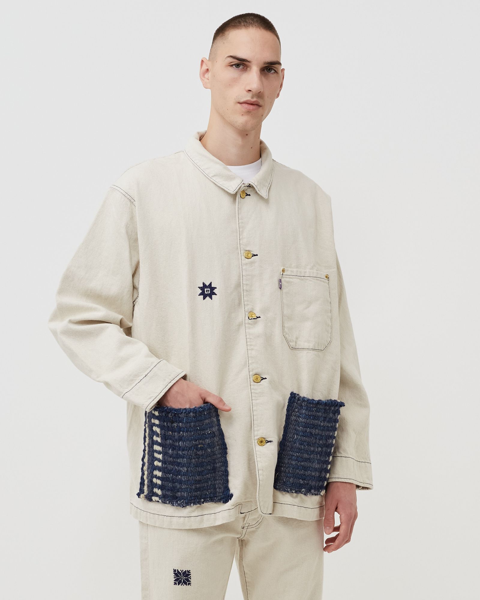 X ADISH HEMP CHORE COAT