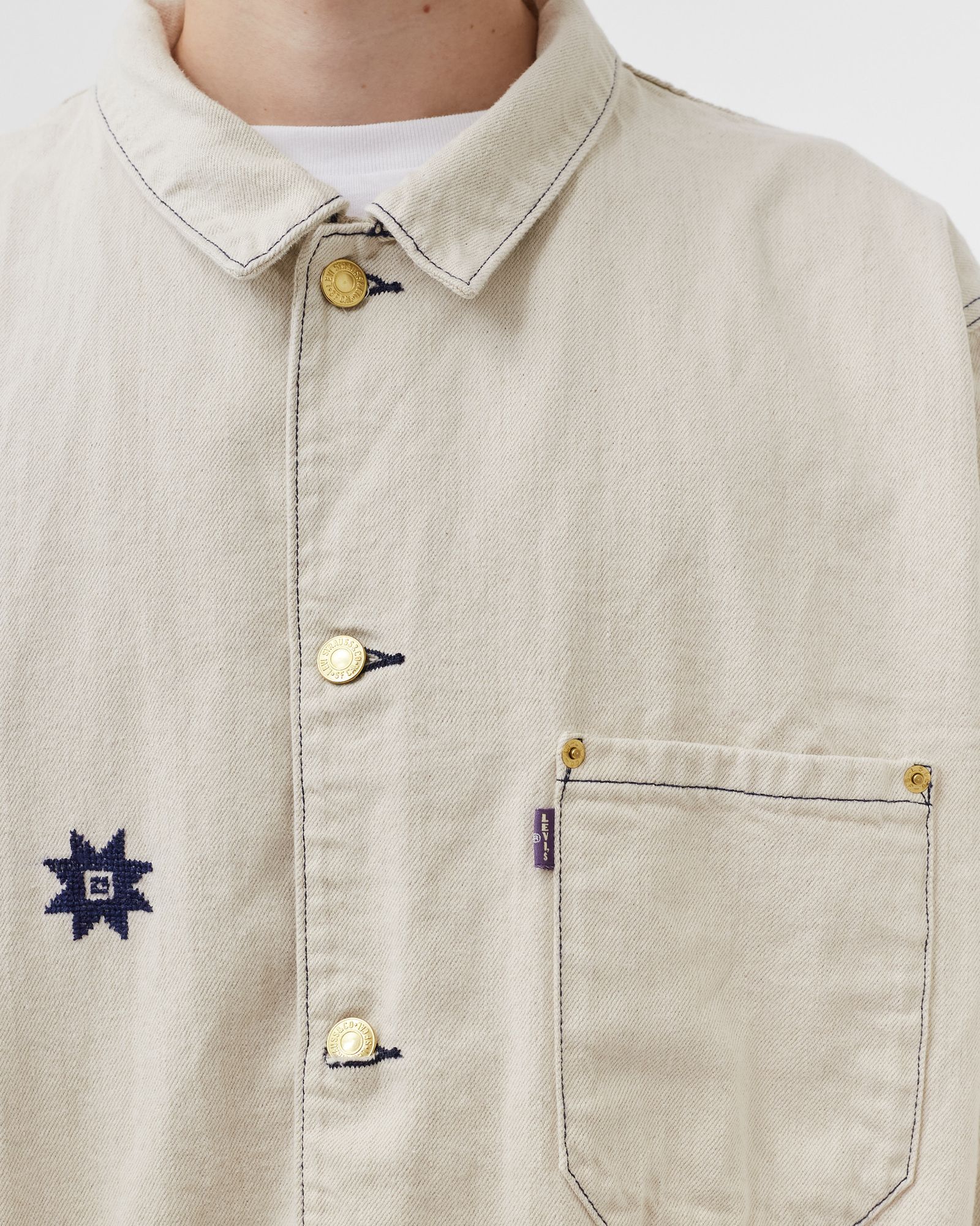 X ADISH HEMP CHORE COAT