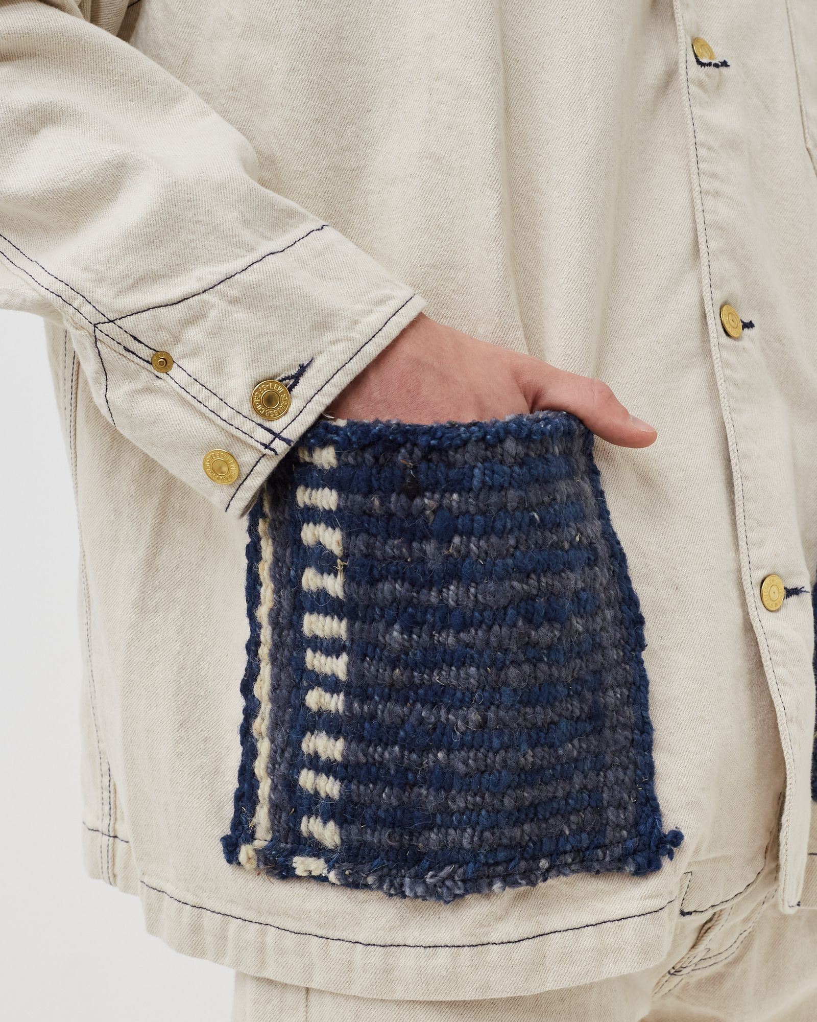 X ADISH HEMP CHORE COAT