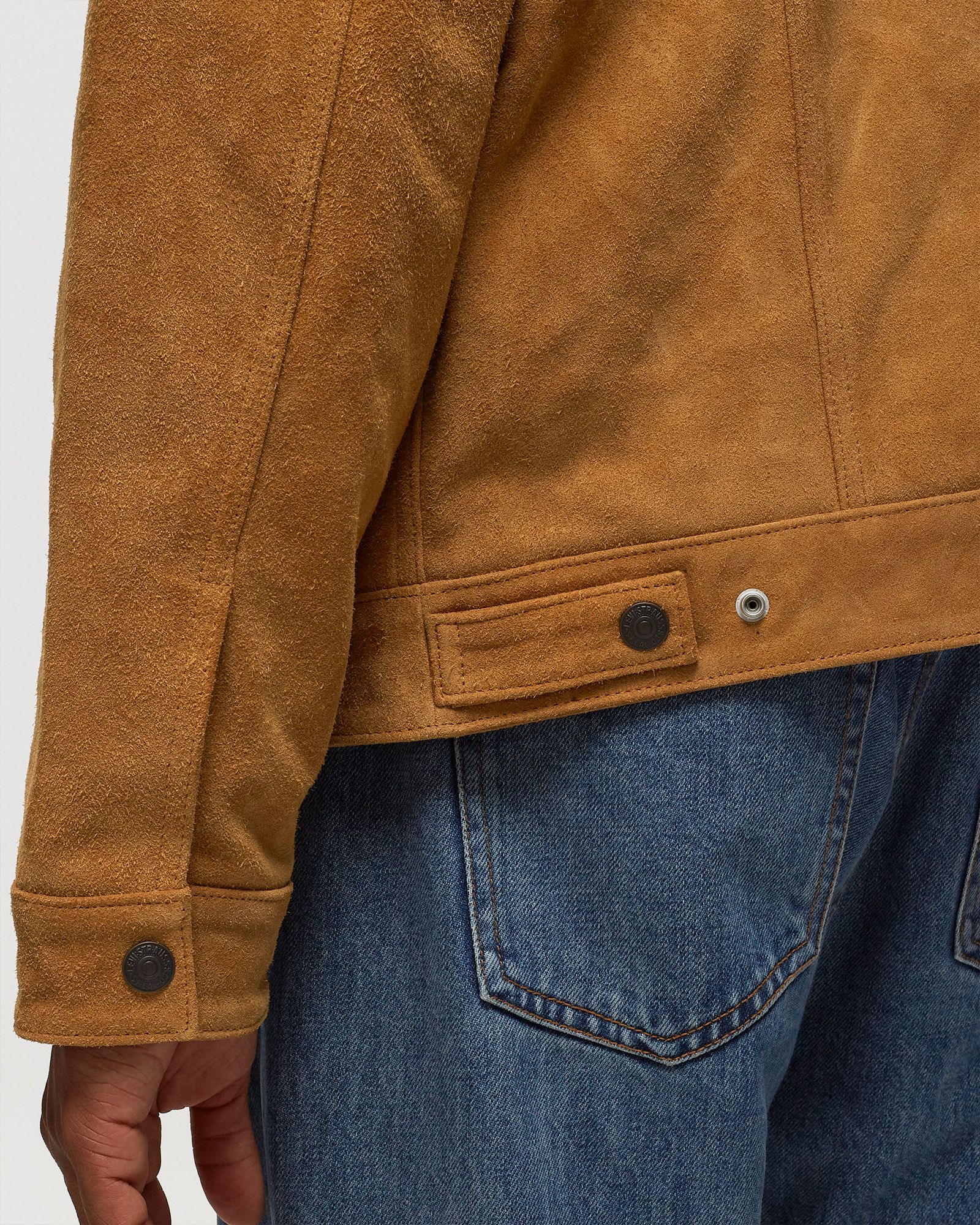 HIGHLAND SUEDE TRUCKER