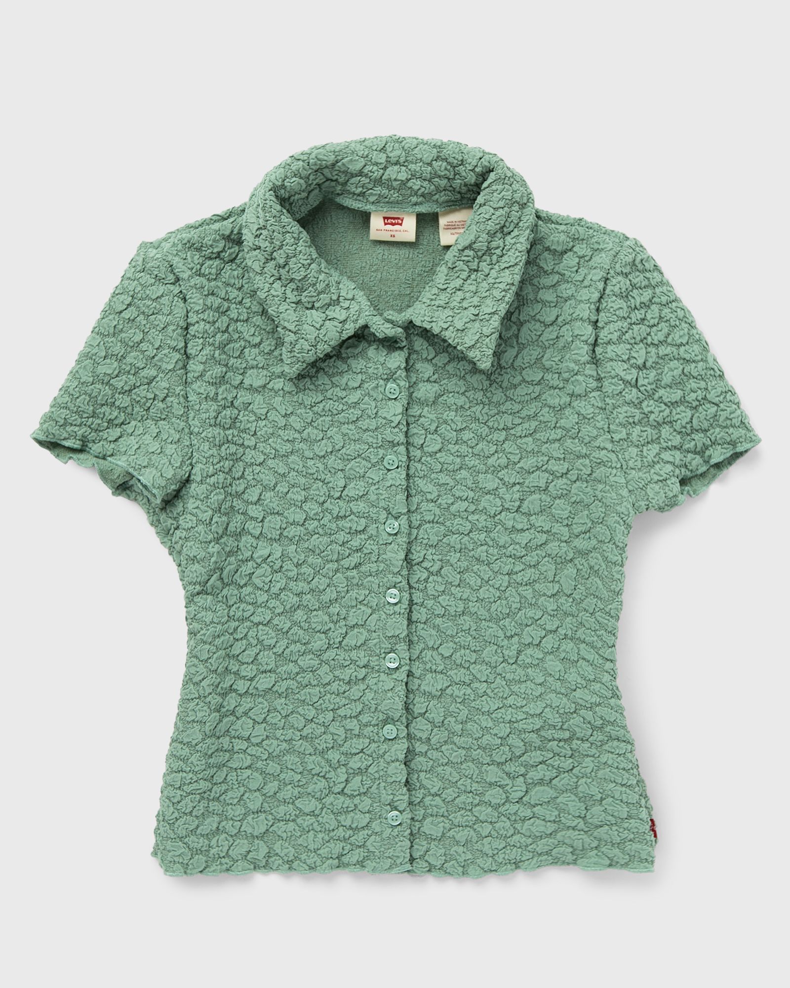 CLOUD BUTTON UP GREENS