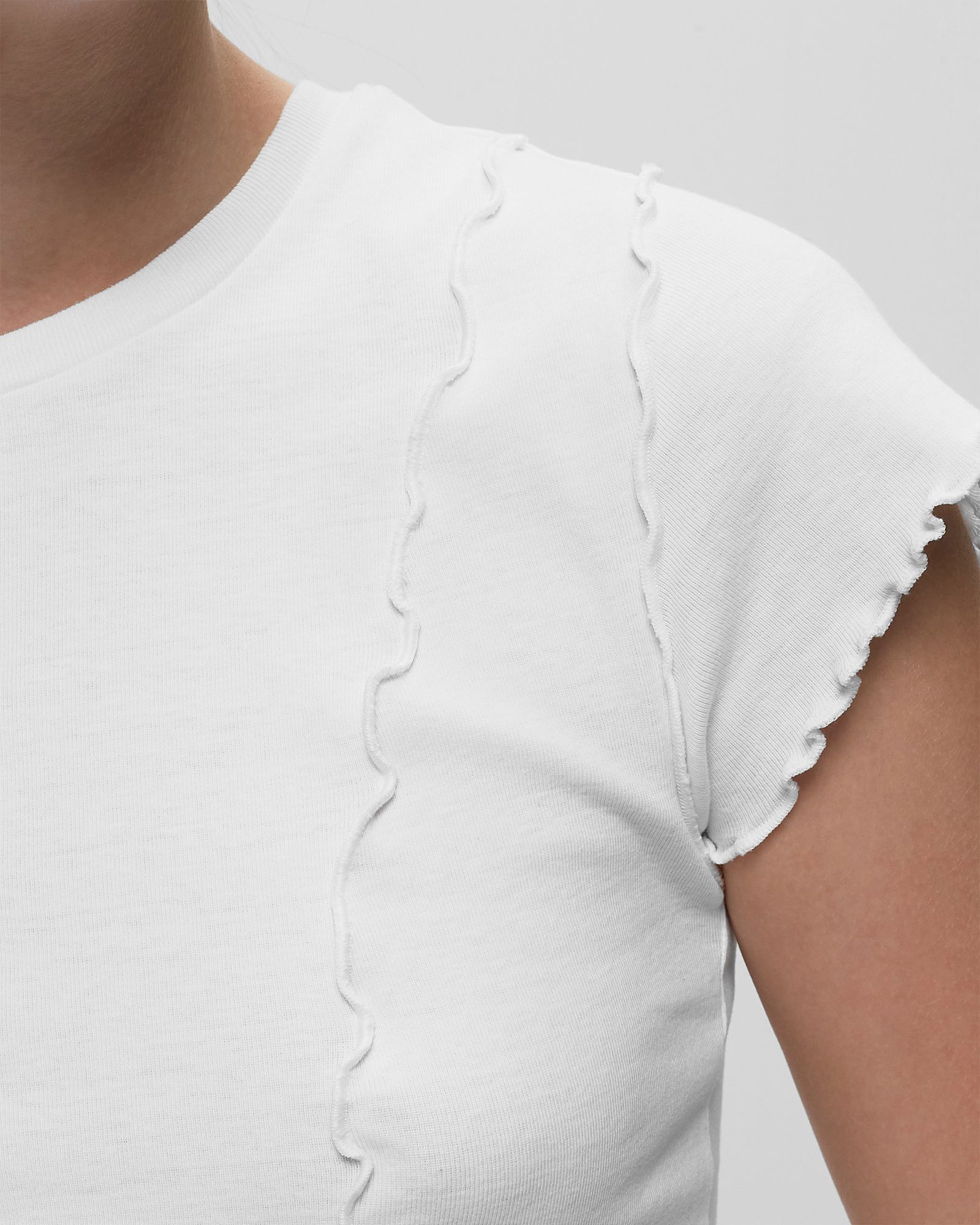 INSIDE OUT SEAMED TEE