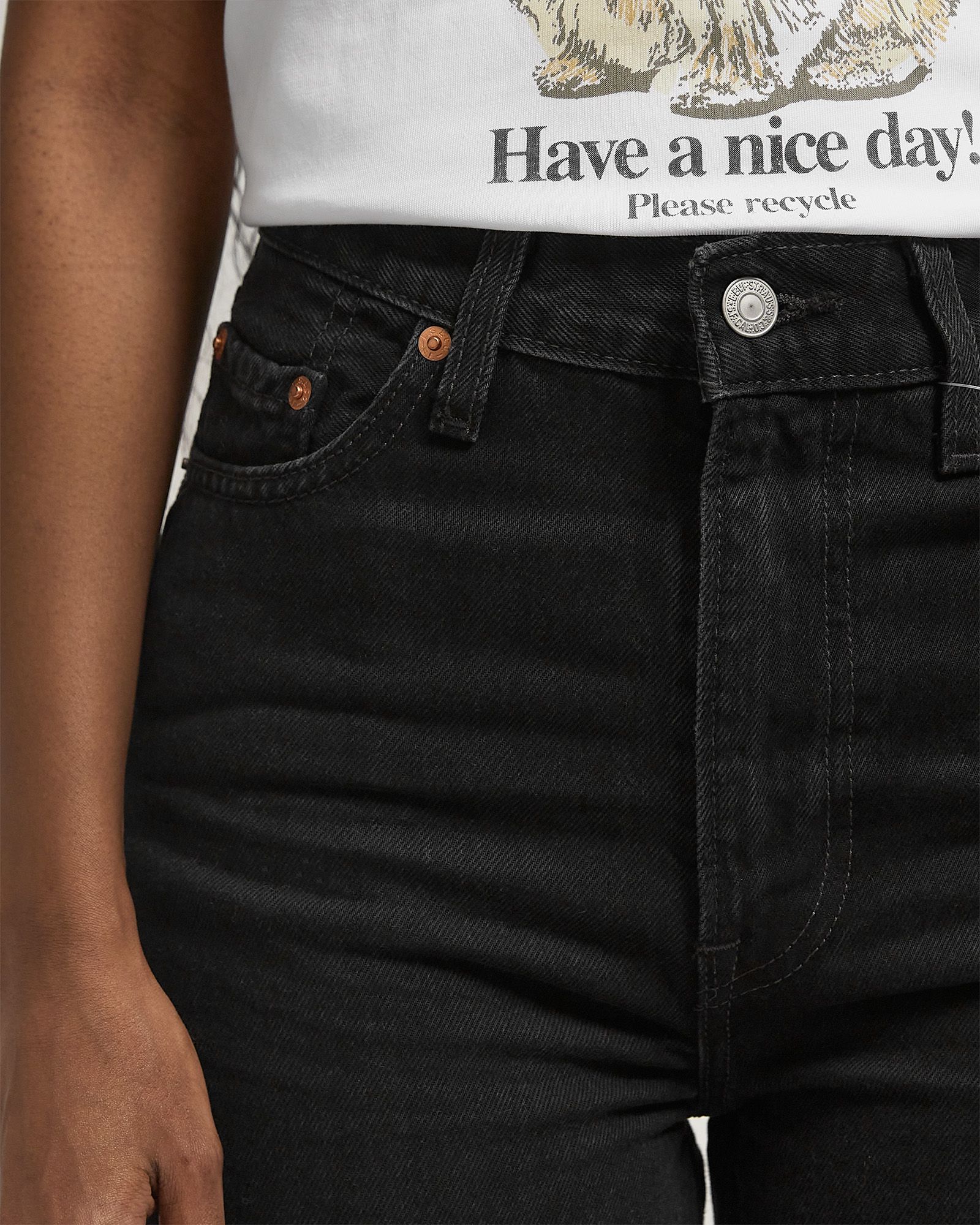 RIBCAGE WIDE LEG H223