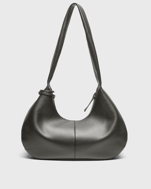 Ganni Ganni Bou Bag Hobo Medium Grey | BSTN Store
