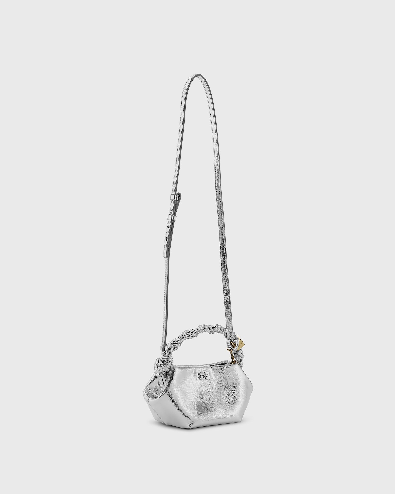 Ganni Bou Bag Mini Metallic