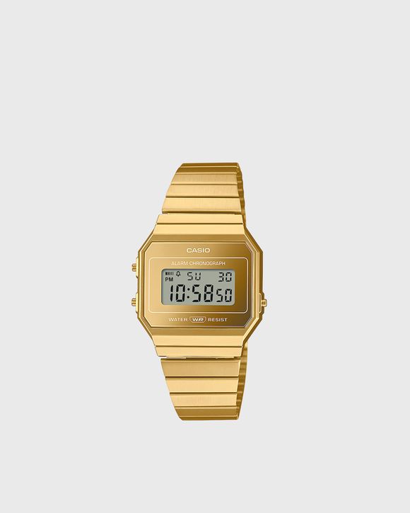 Casio gold diamond watch deals