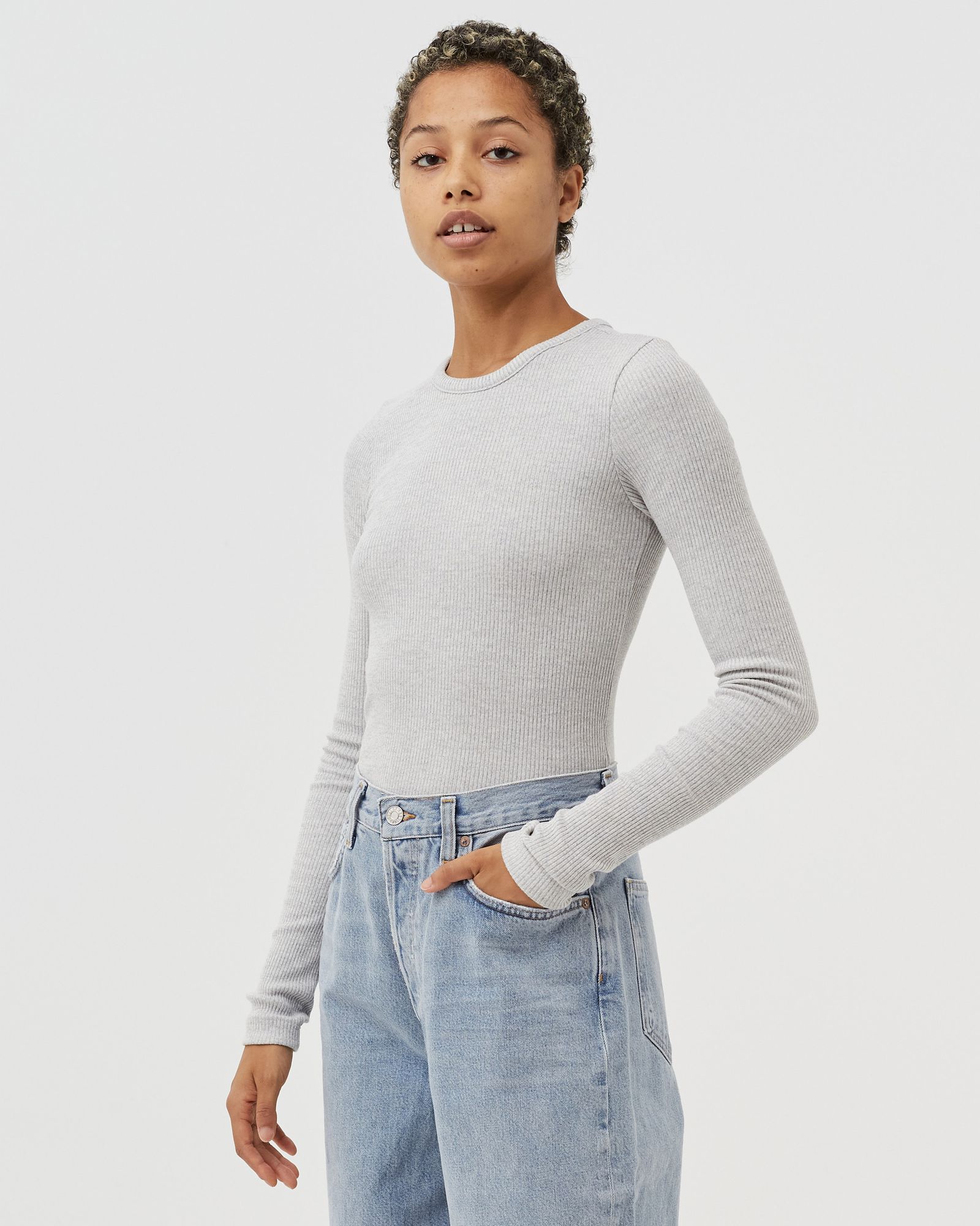 WMNS alma shrunken crewneck