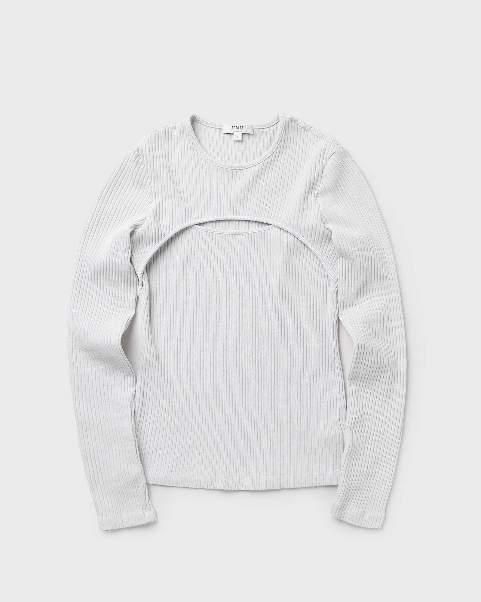 WMNS lyza cut out rib (organic cotton)