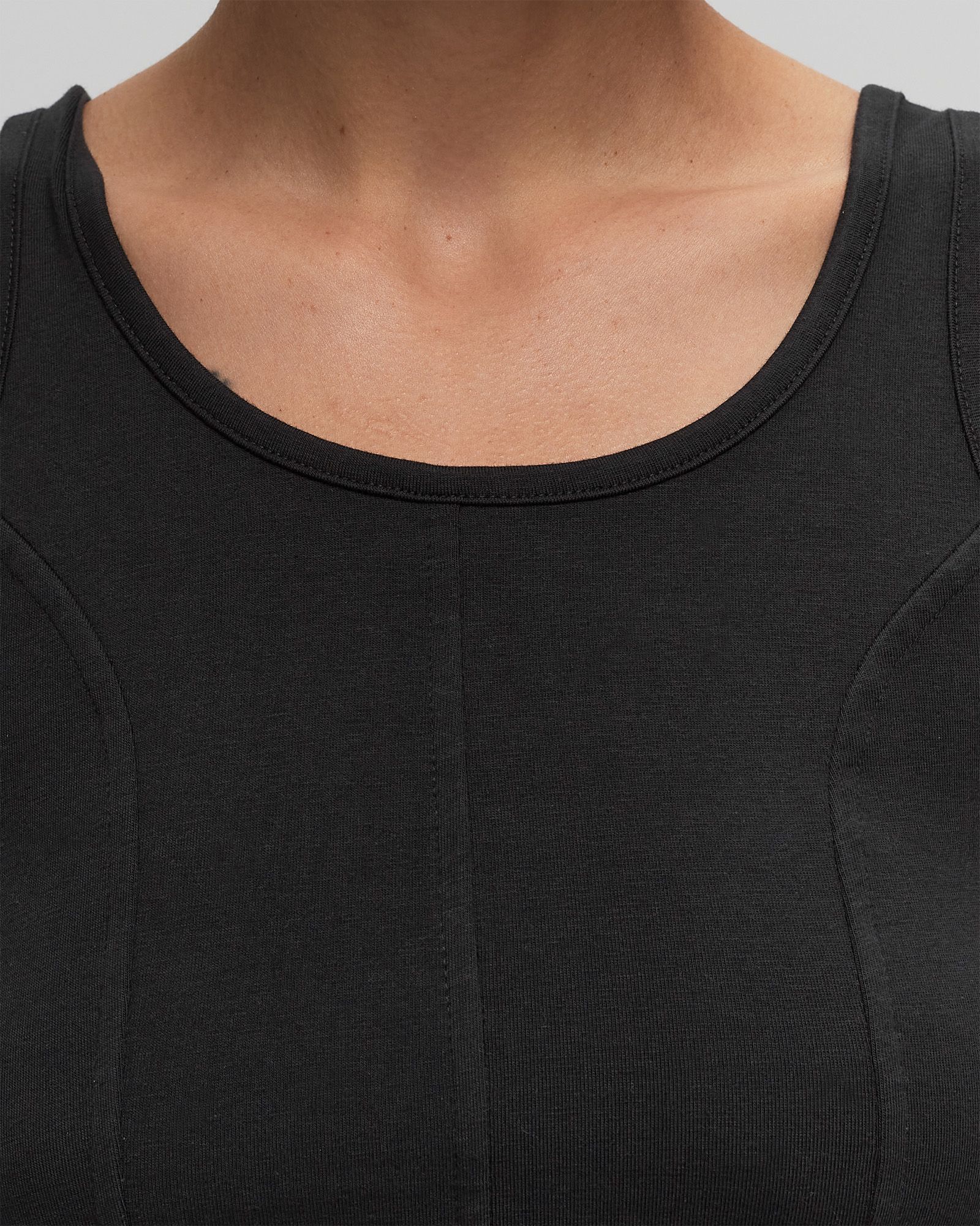 MARS CORSET TANK BLACKS