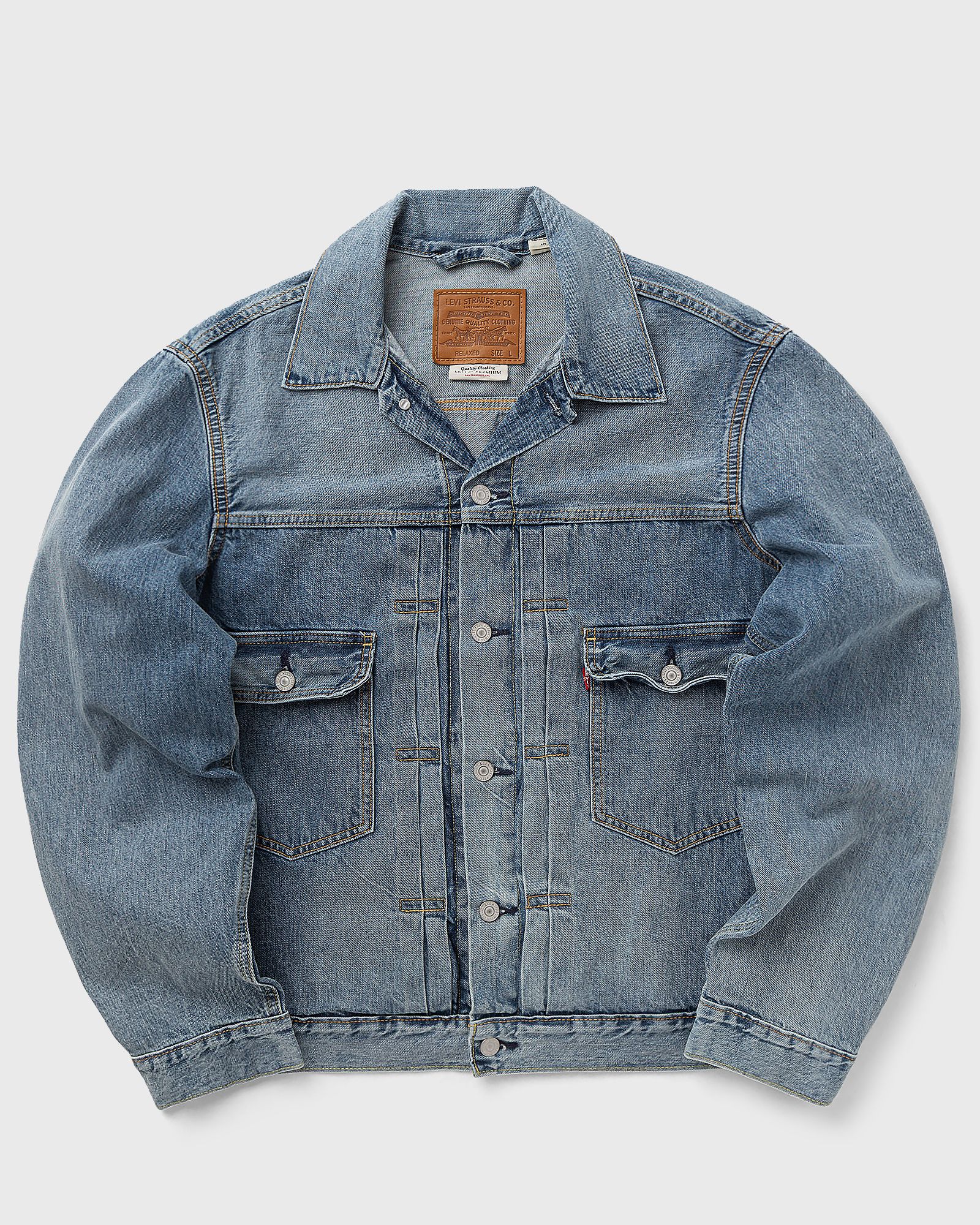 【Levi’s リーバイス】TYPE 2 TRUCKER Type Ii Selvedge Trucker Jacket - Medium Wash | Levi's® US