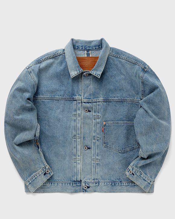 Levis x BEAMS STAY LOOSE TYPE I TRUCKER Blue - VNTG WASH