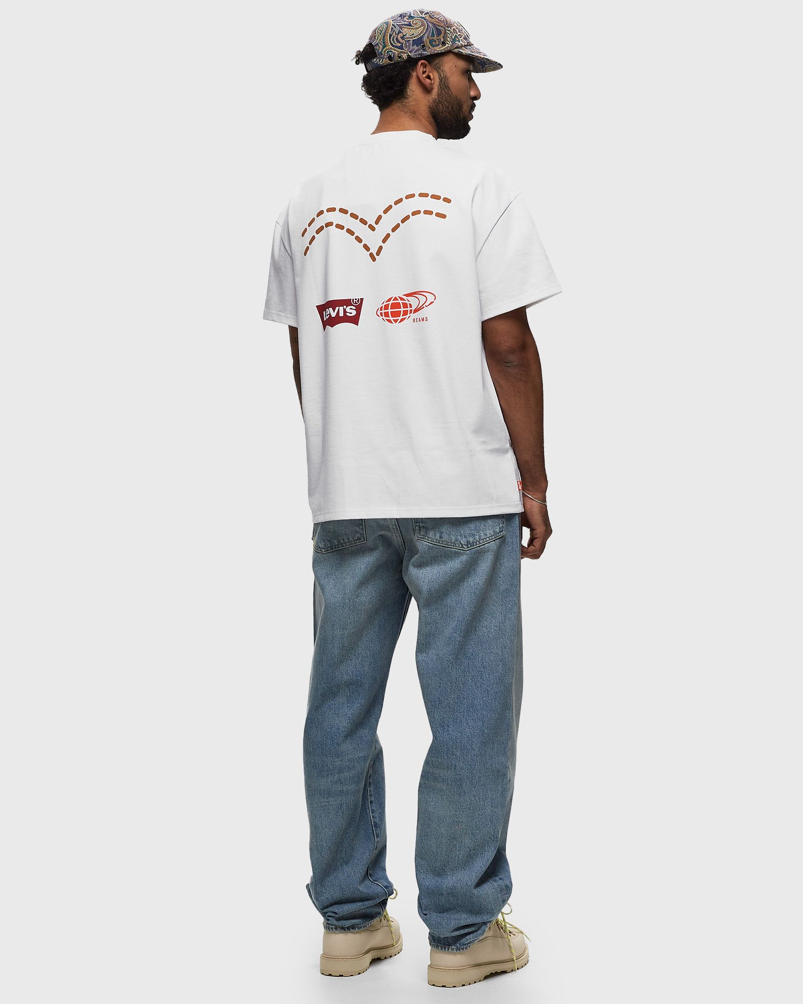 x BEAMS STAY LOOSE TEE