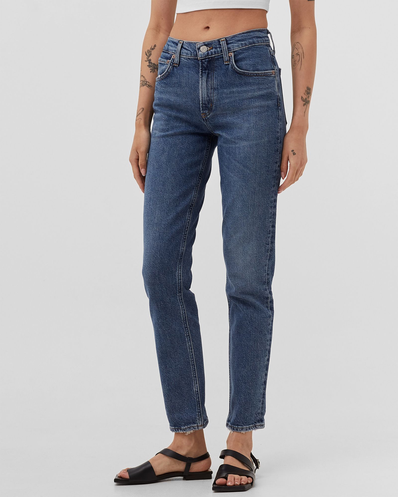 WMNS lyle low rise slim 