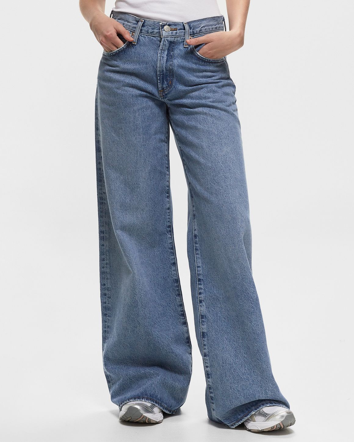 AGOLDE clara jean Blue | BSTN Store