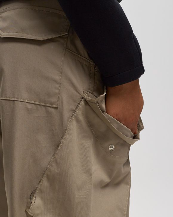 Ginerva cotton-poplin wide-leg cargo pants