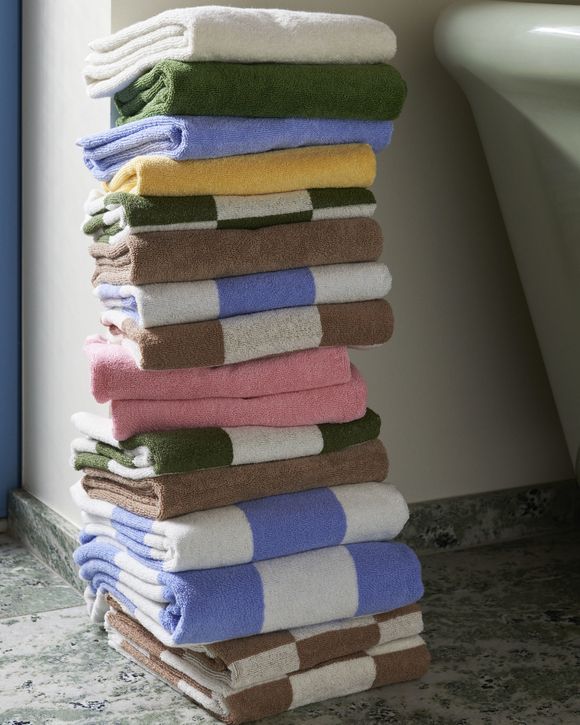 Check Bath Towel