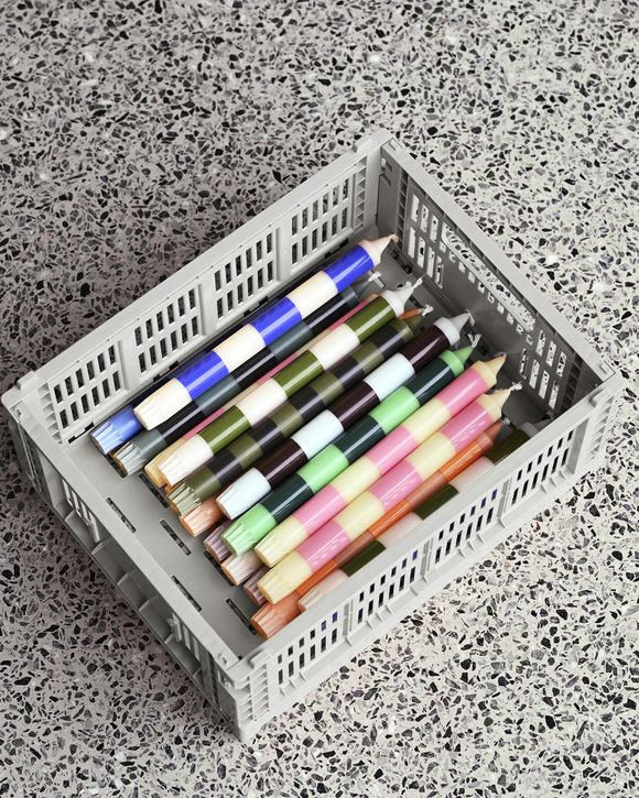 HAY HAY Colour Crate Small Grey | BSTN Store