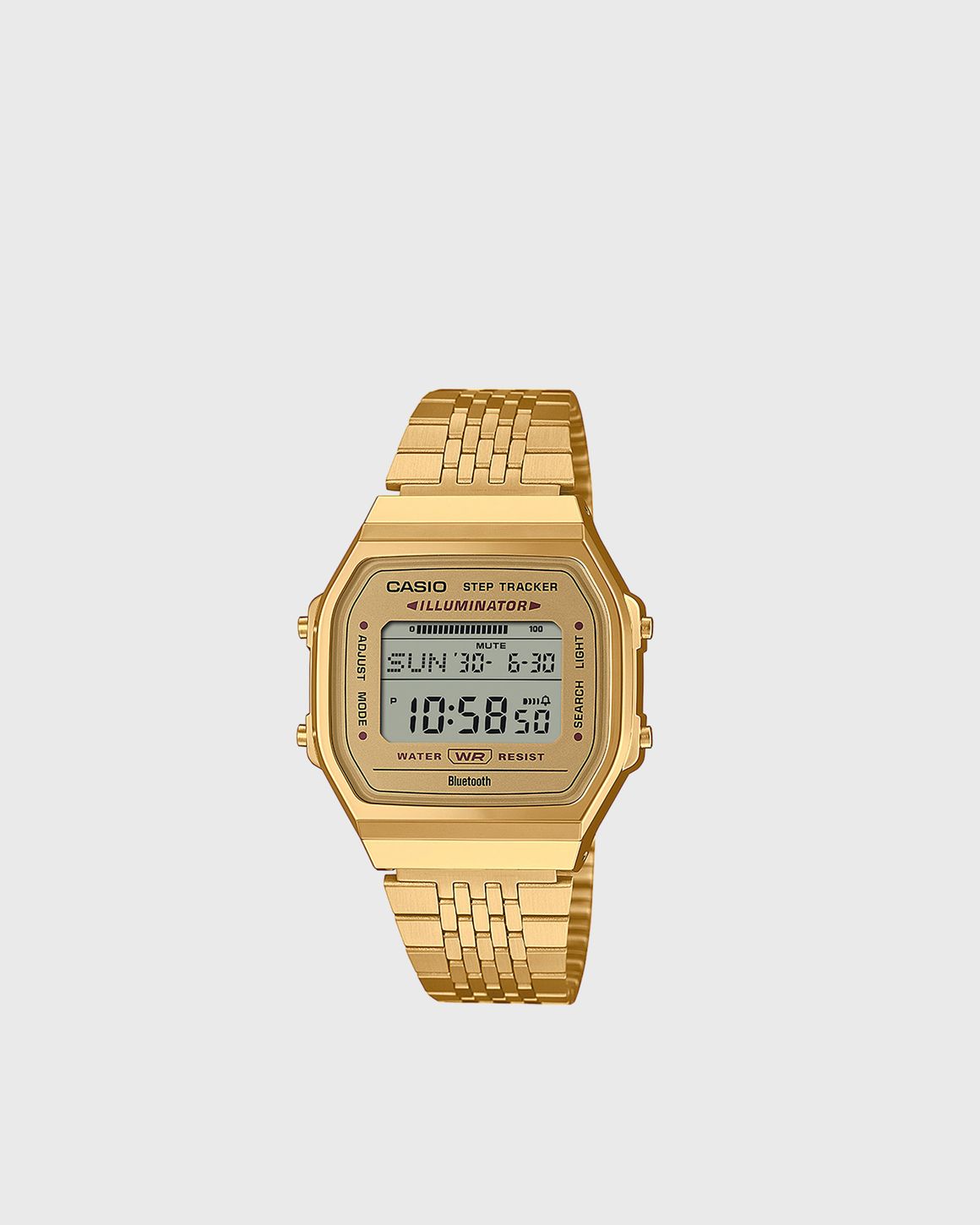 Casio retro gold on sale