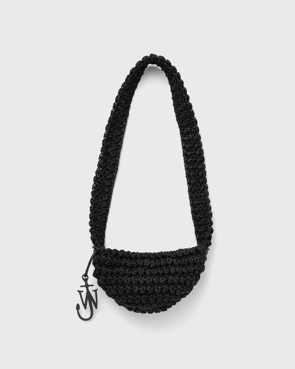 JW ANDERSON｜CROSSBAGS (POPCORN SLING BAG (AC0343-FA0305 JW Anderson Open Box - JW Anderson Black Popcorn Sling Bag