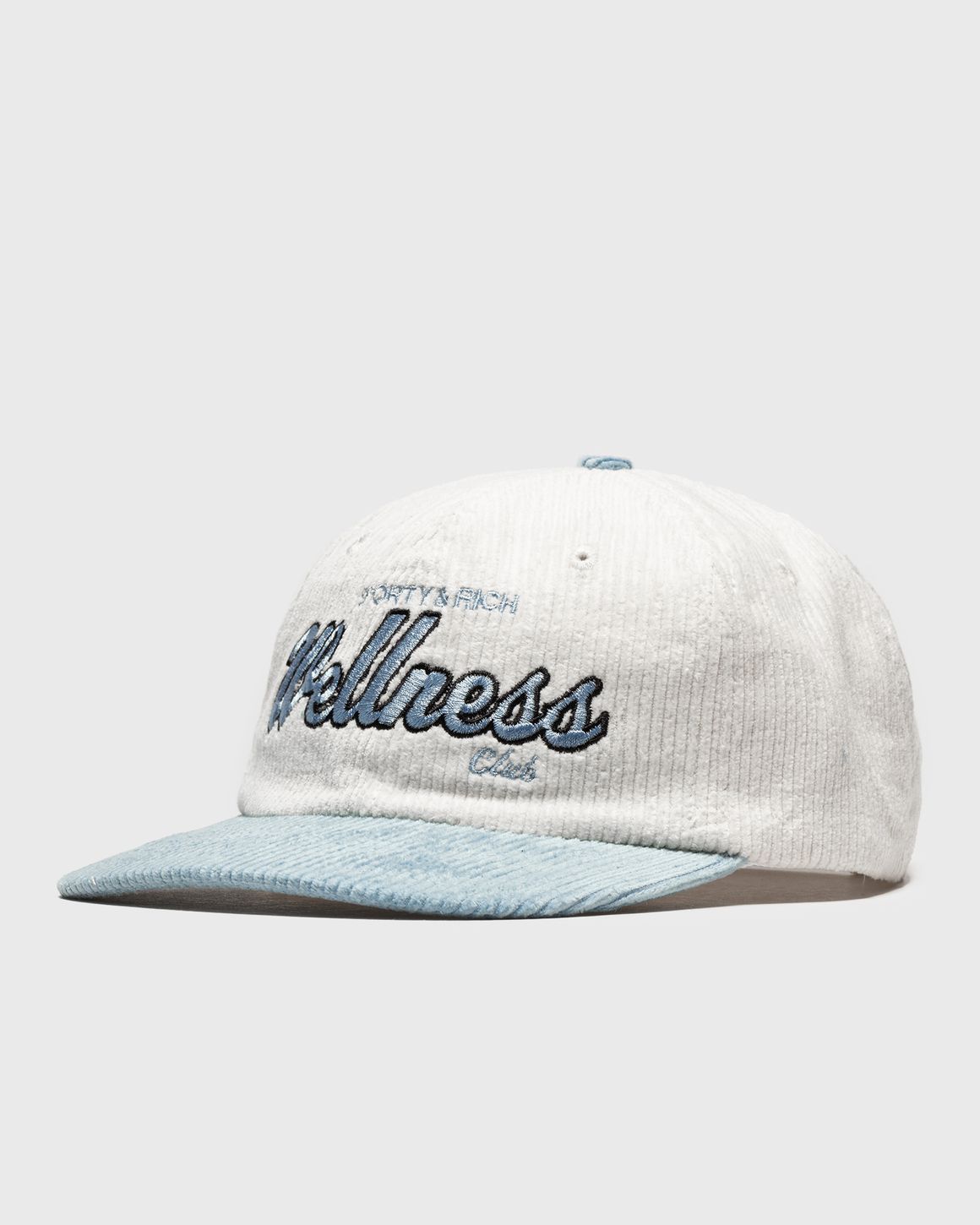Wellness Club Corduroy Hat - Navy/Cream – Sporty & Rich