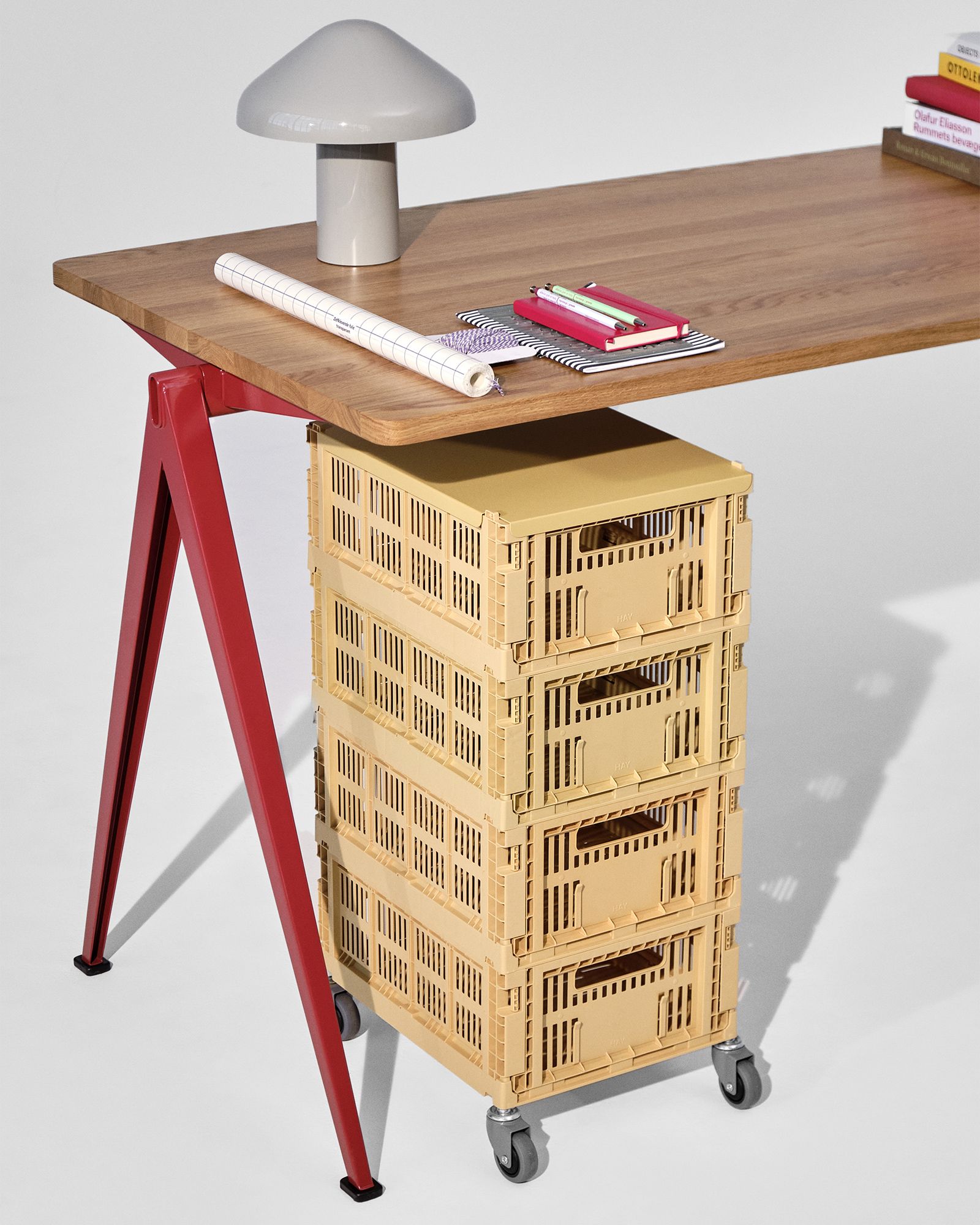 HAY Colour Crate Wheels Medium