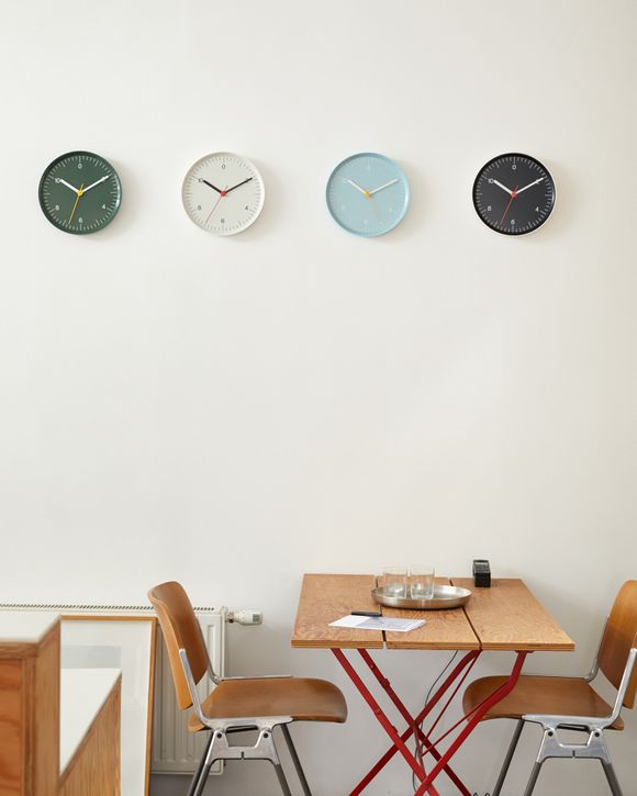 HAY Wall Clock Black - BLACK