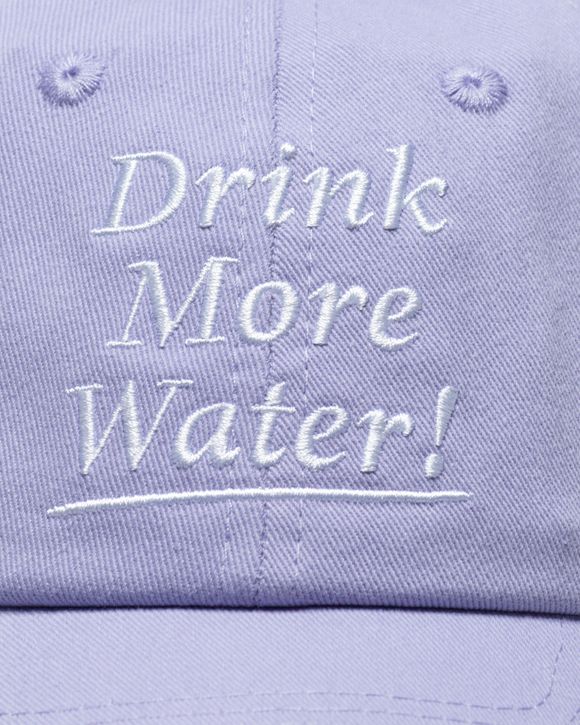 Drink More Water Hat Purple