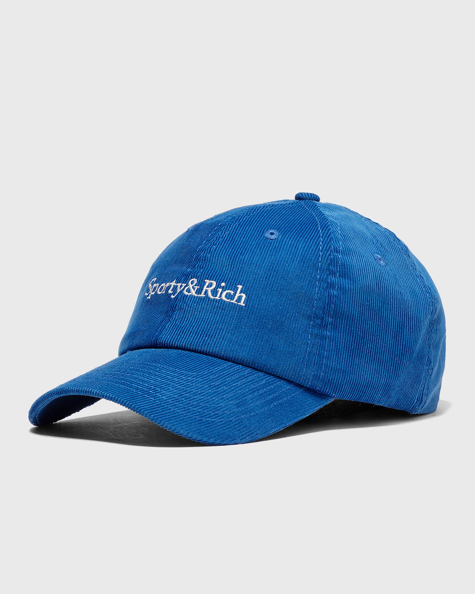 SERIF LOGO CORDUROY HAT