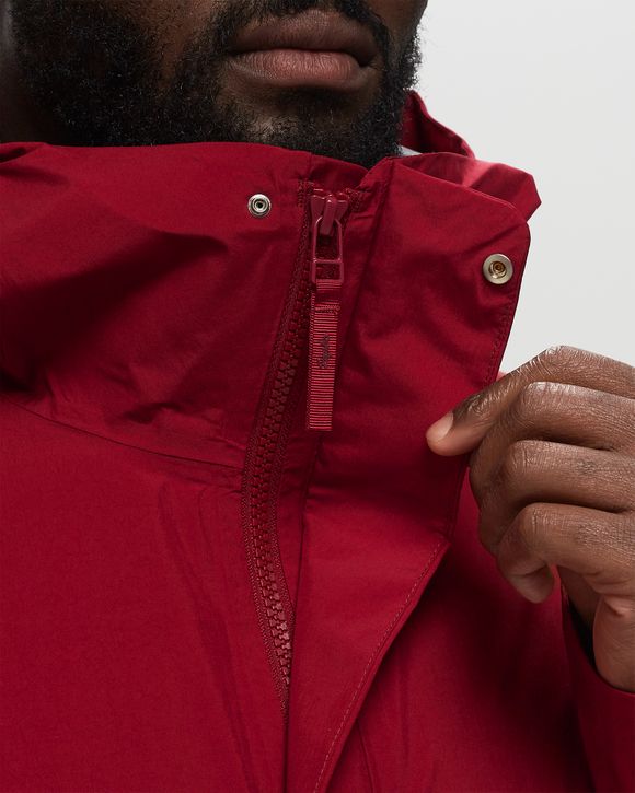 Rapha Gore-Tex Hooded Rain Jacket Red - DARK RED/RED