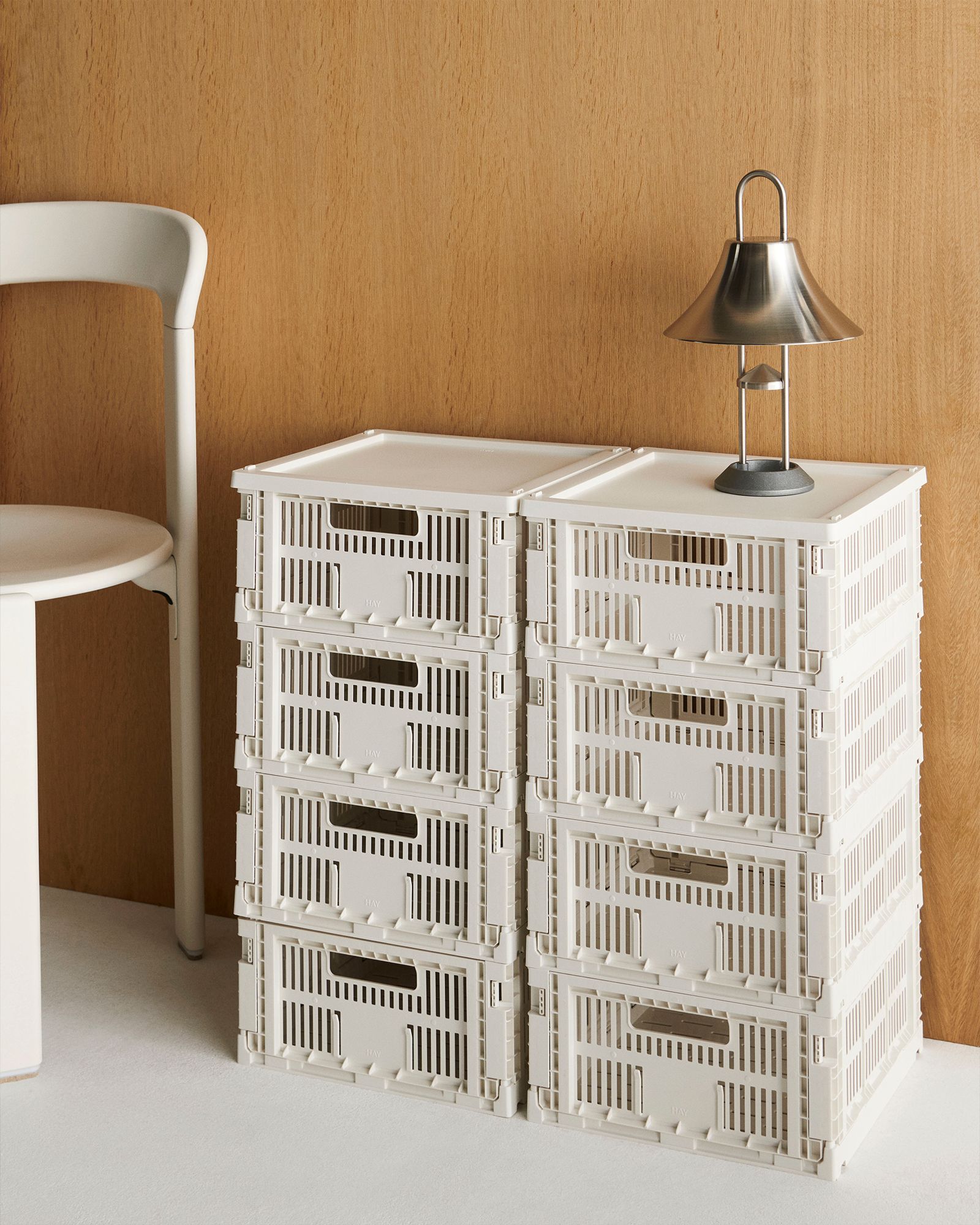 HAY Colour Crate Lid Plastic Medium