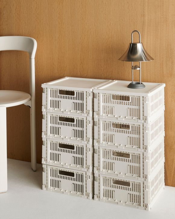 HAY Colour Crate Lid Plastic Medium