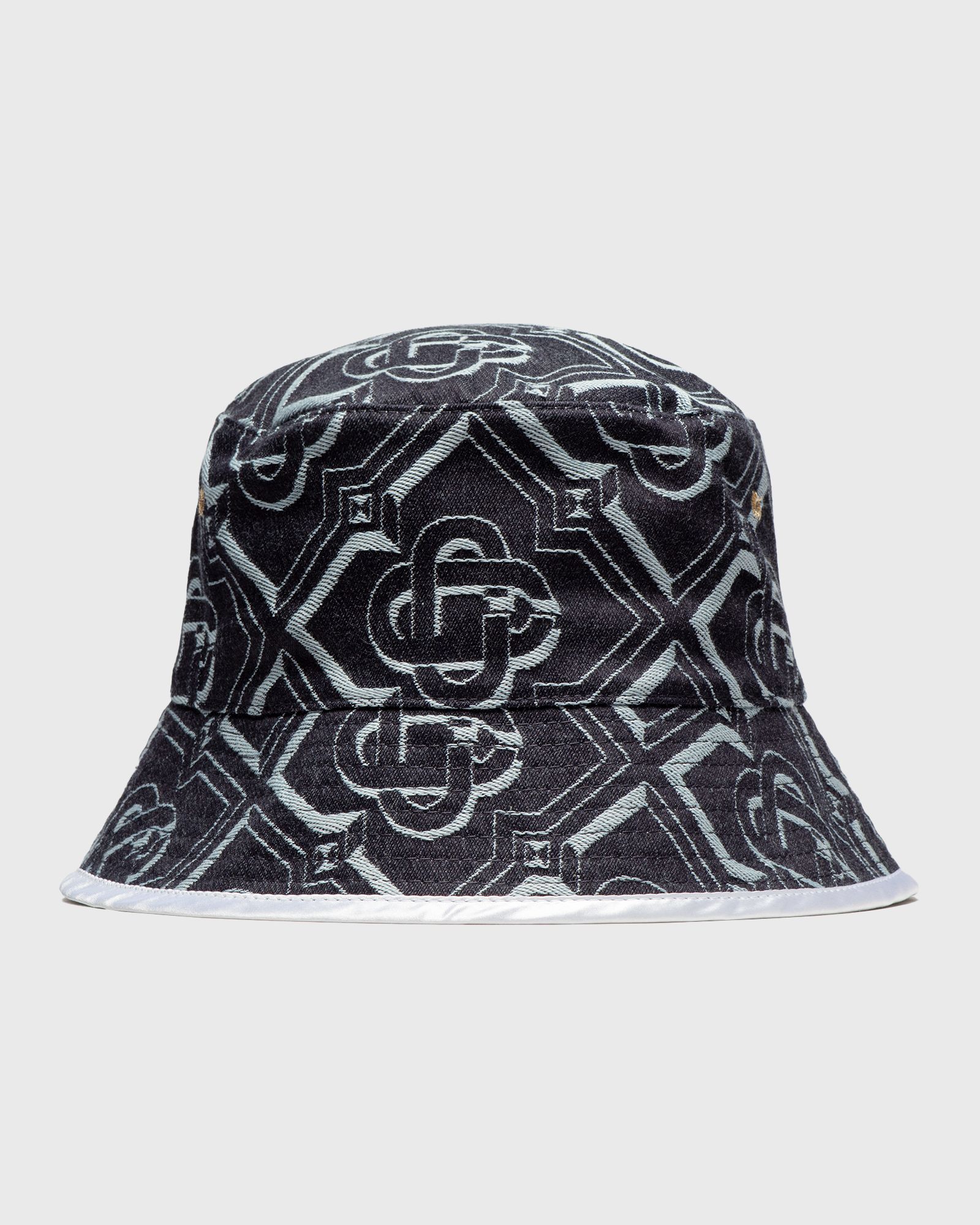 MONOGRAM DENIM INDIGO BUCKET HAT