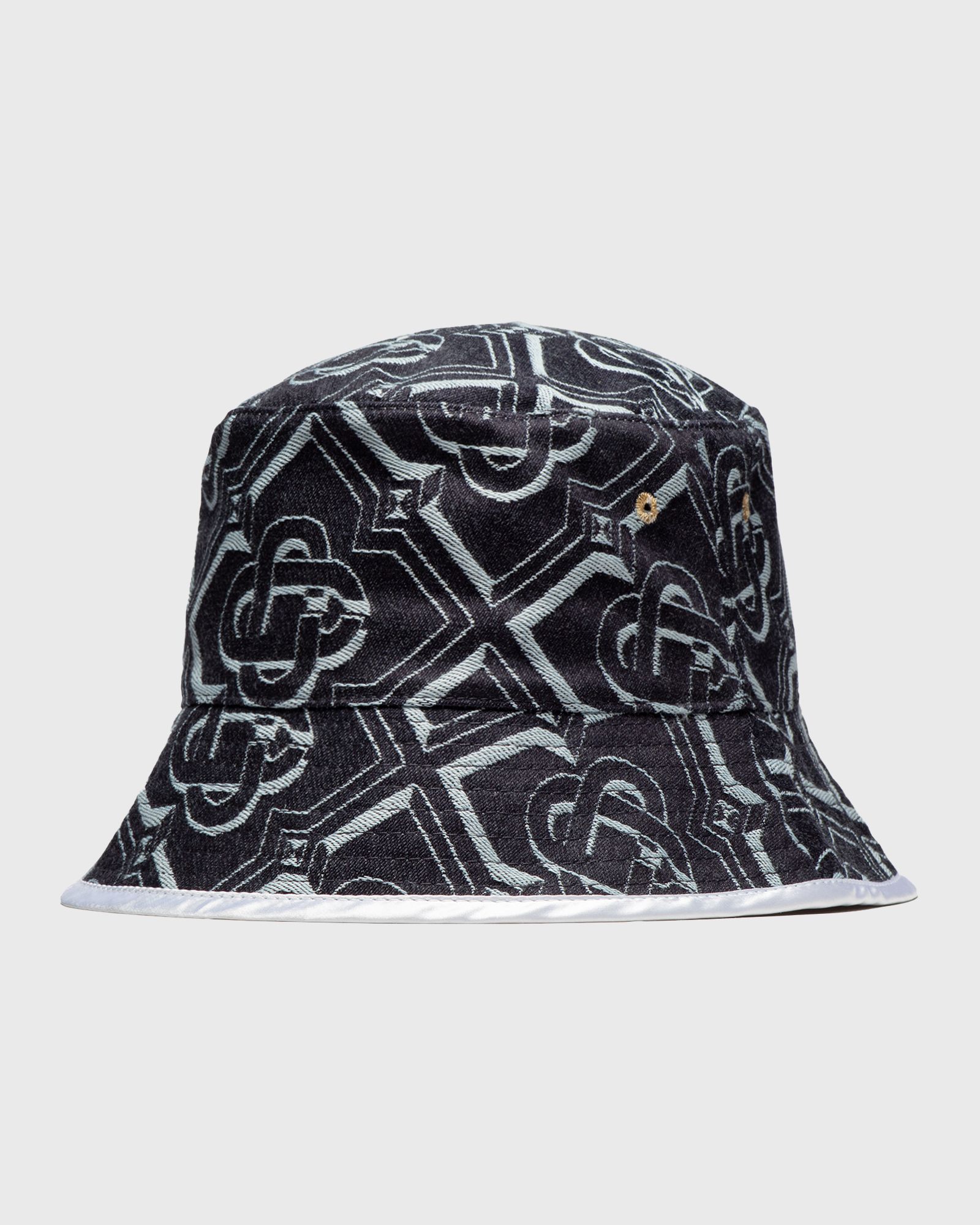 MONOGRAM DENIM INDIGO BUCKET HAT
