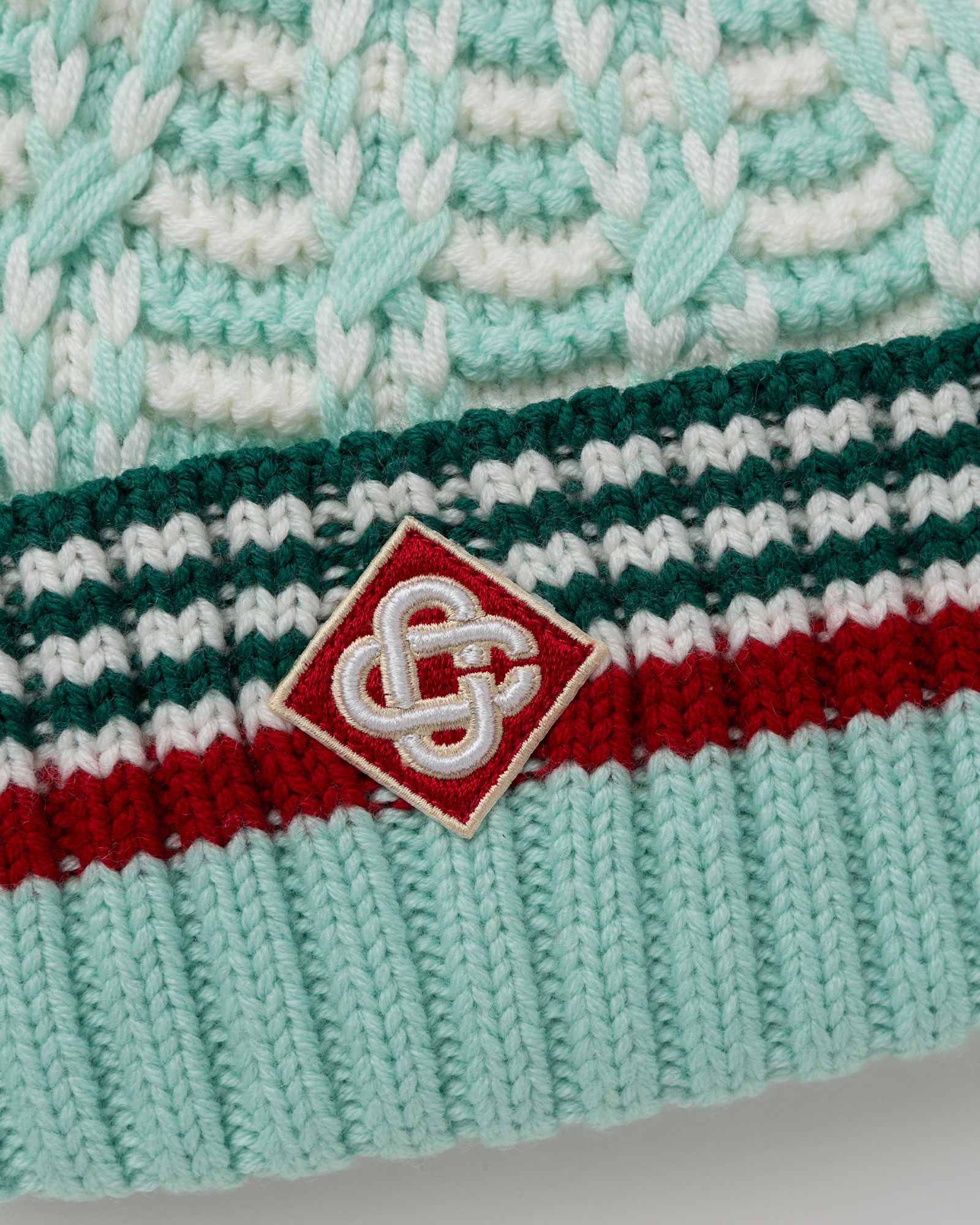 TEXTURED KNIT BEANIE