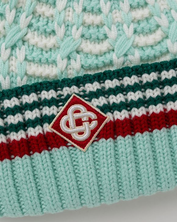 TEXTURED KNIT BEANIE
