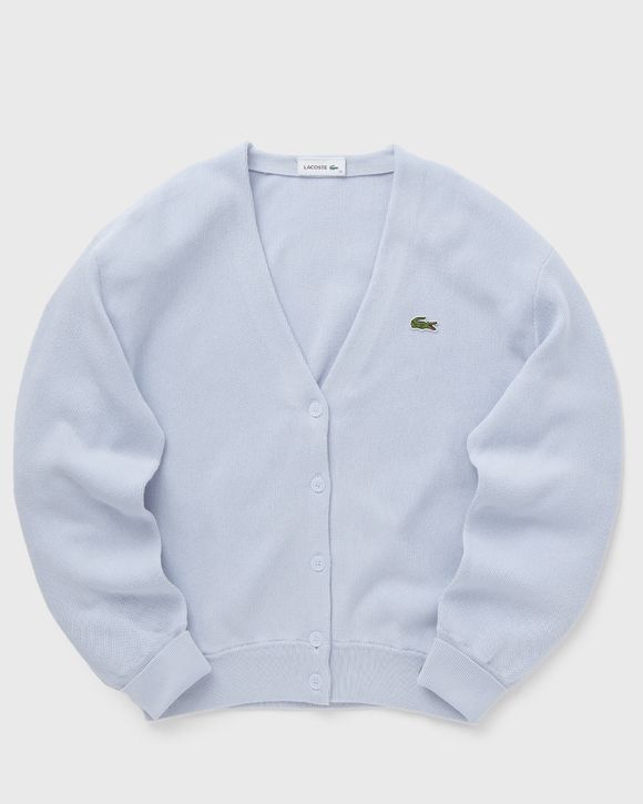 V NECK COTTON CARDIGAN