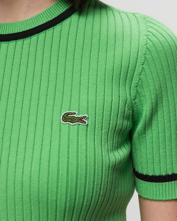 SEAMLESS 3D KNIT RIBBED SWEATER