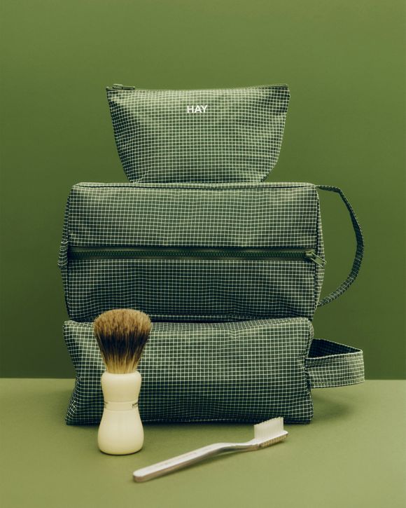 Grid Wash Bag Medium