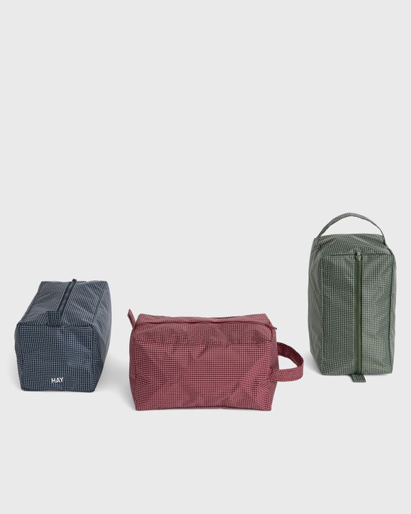 Grid Wash Bag Medium