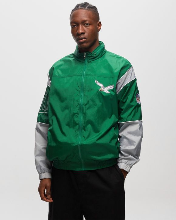 Mitchell Ness Philadelphia Eagles Sideline jacket Green BSTN Store