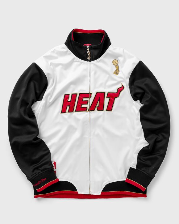 Mitchell & Ness MIAMI HEAT - CHAMPIONSHIP JACKET White - WHITE