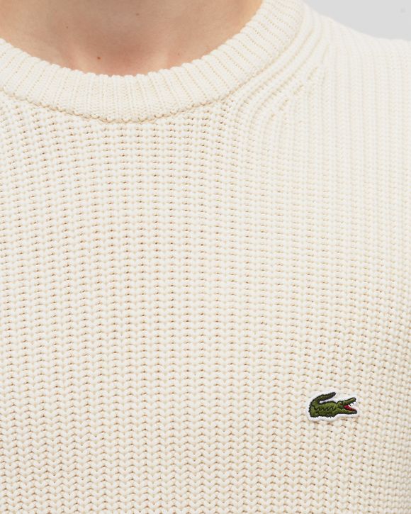 Lacoste pull store blanc