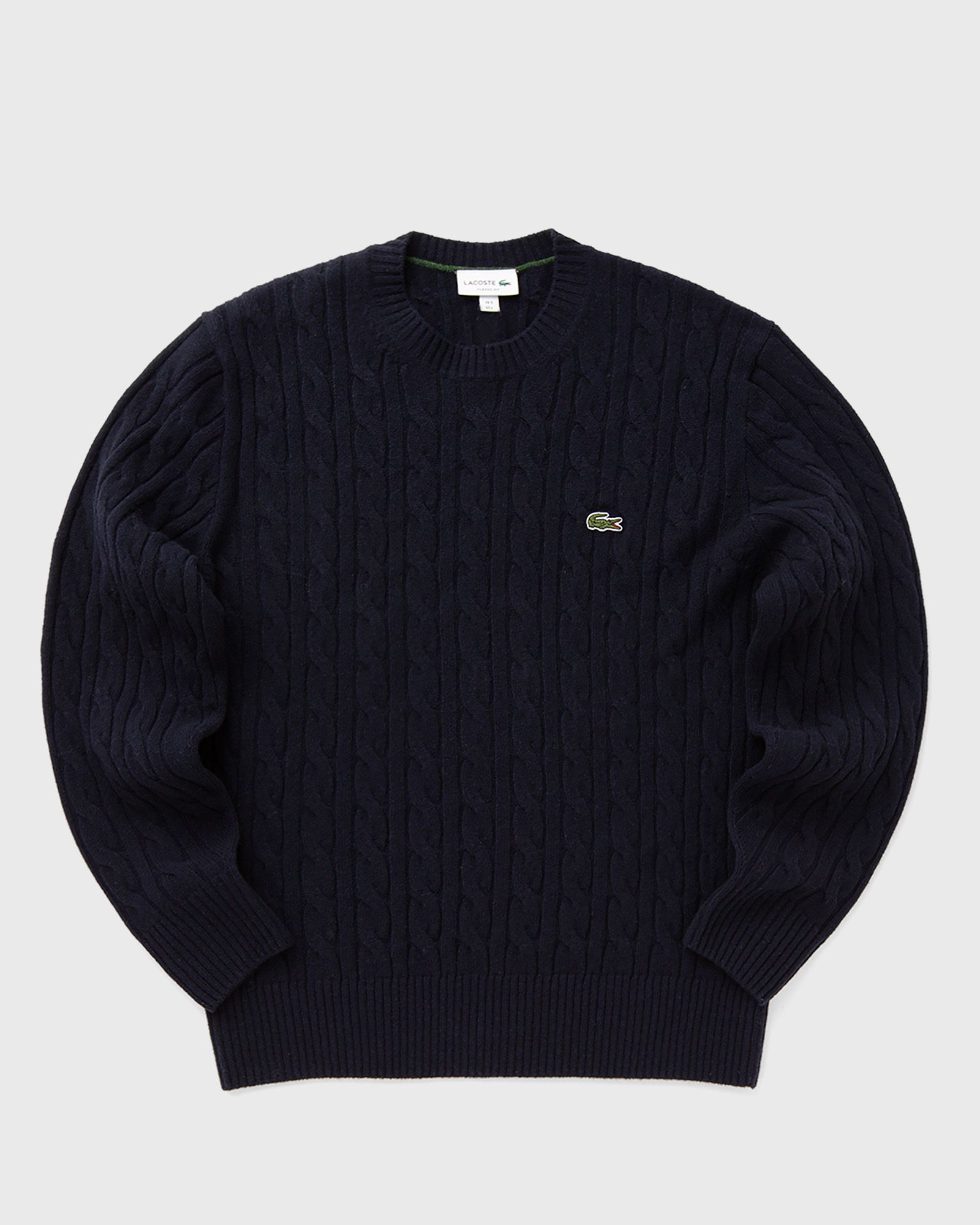 CARDED WOOL CREW NECK SWEATER