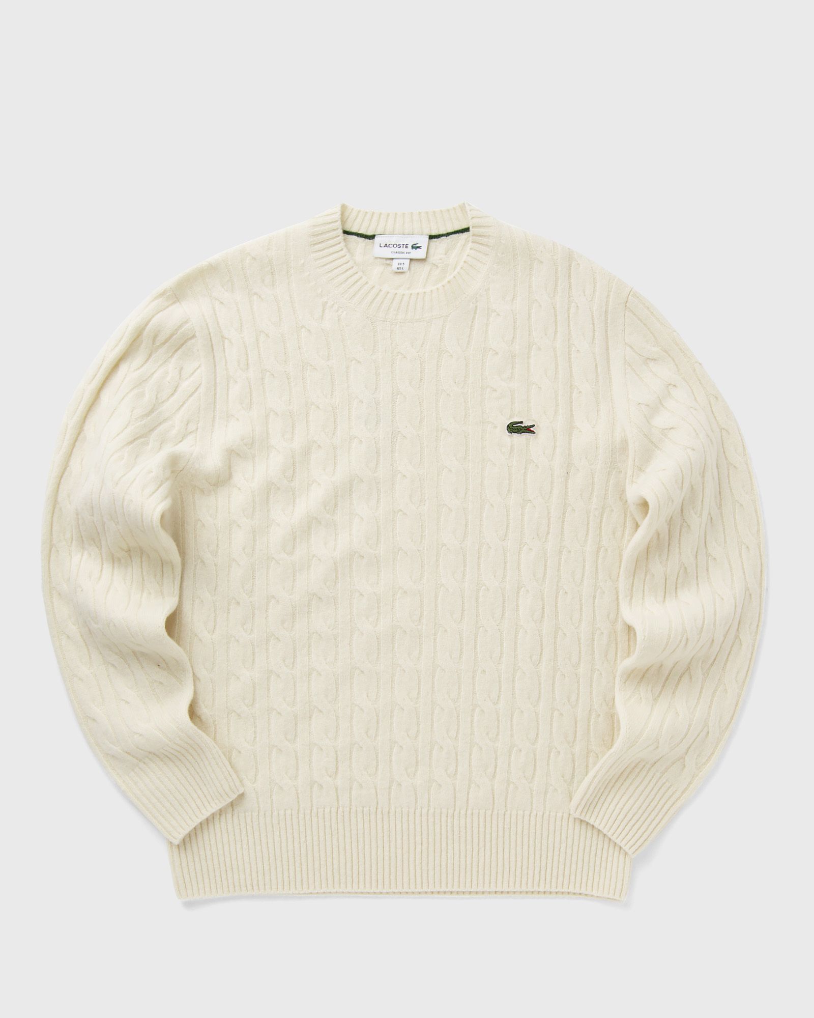 CARDED WOOL CREW NECK SWEATER