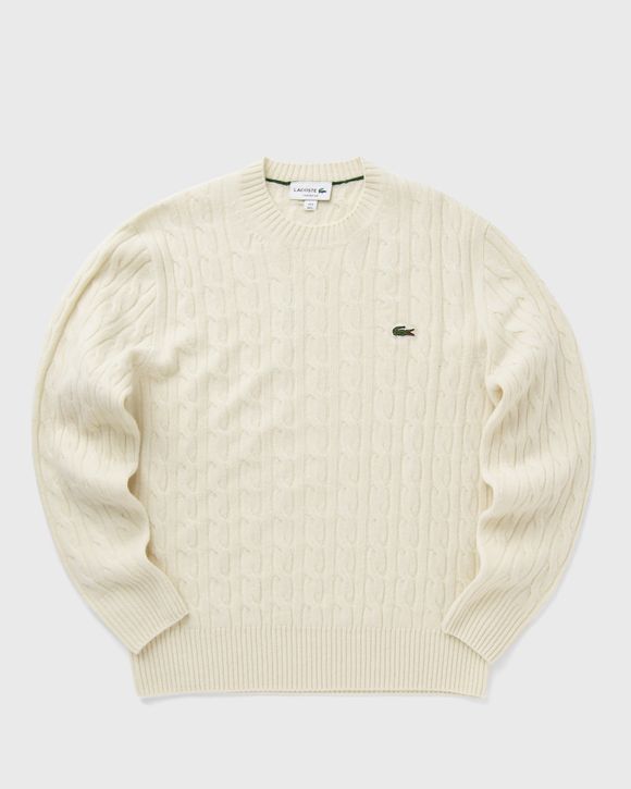 CARDED WOOL CREW NECK SWEATER
