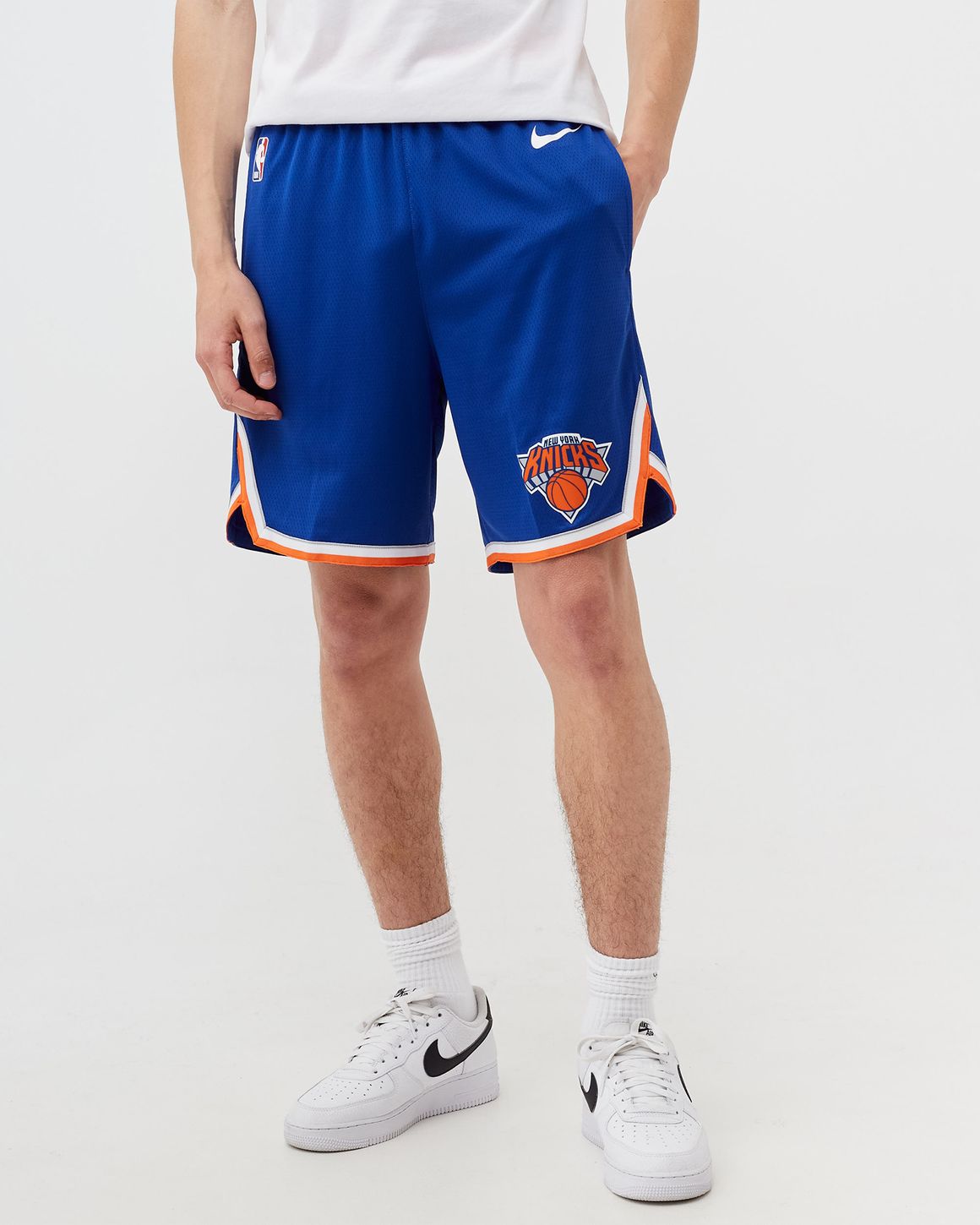 Nike New York Knicks Icon Edition NBA Swingman Shorts Blue BSTN Store