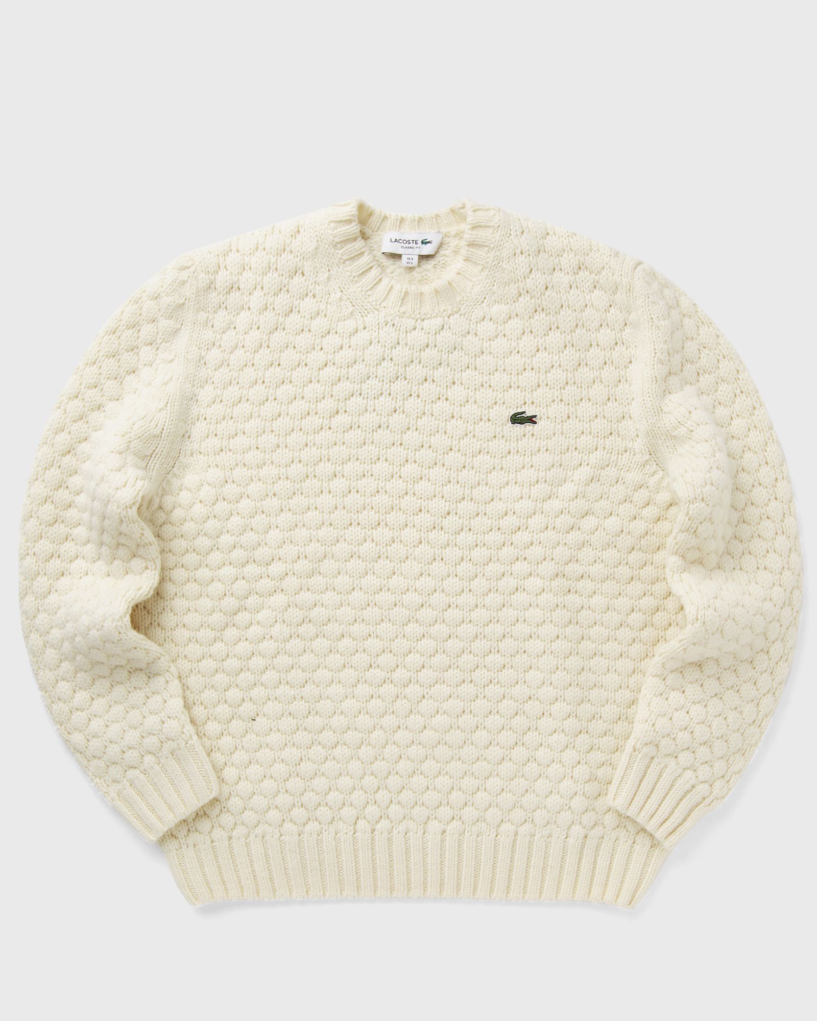 CARDED WOOL CREW NECK SWEATER