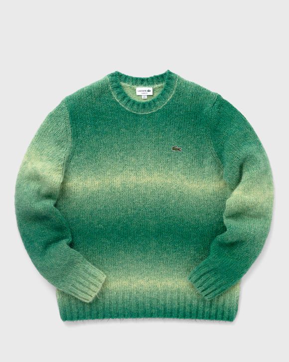 Pull discount vert lacoste