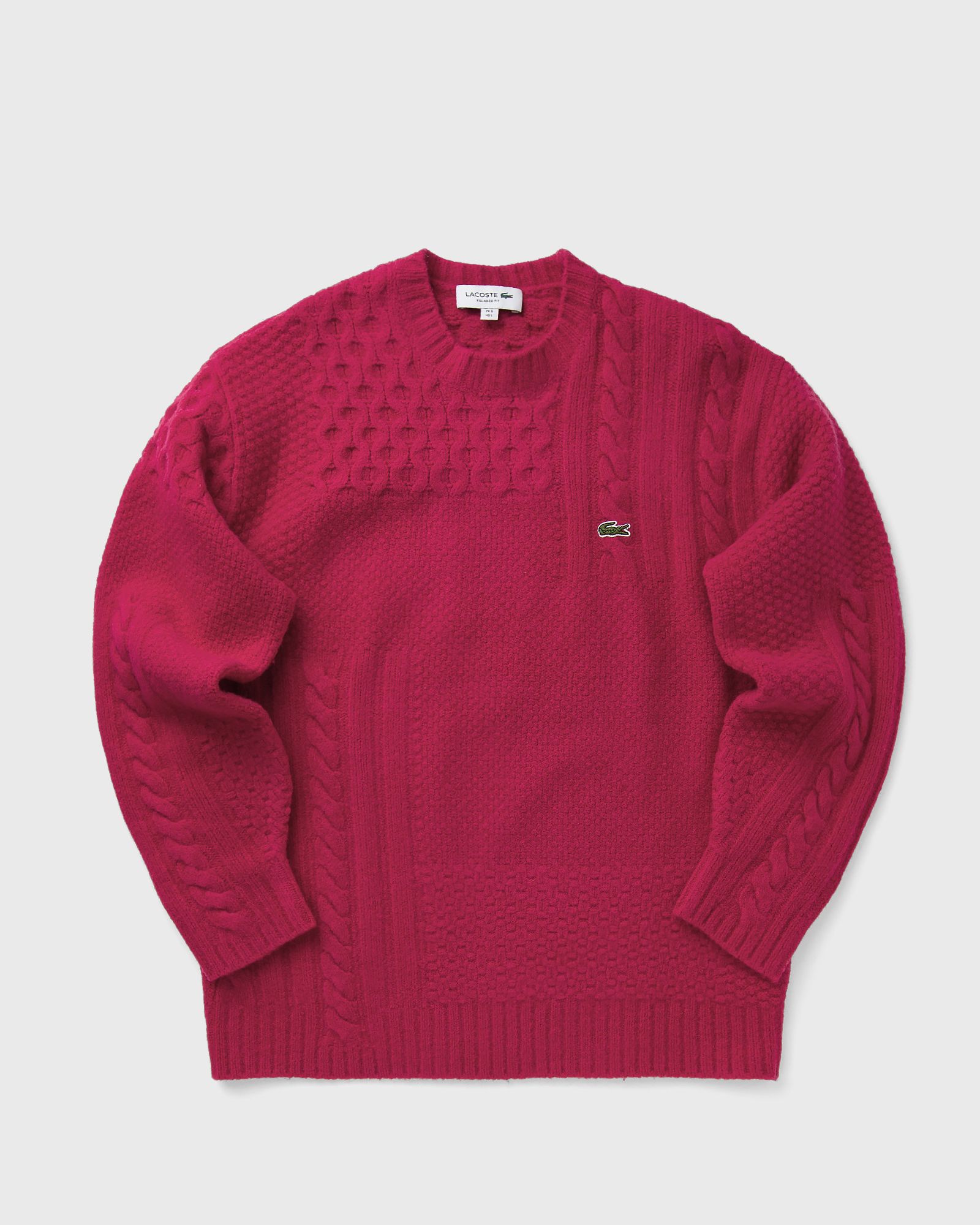 Lacoste Lacoste KNIT PULLOVER in pink