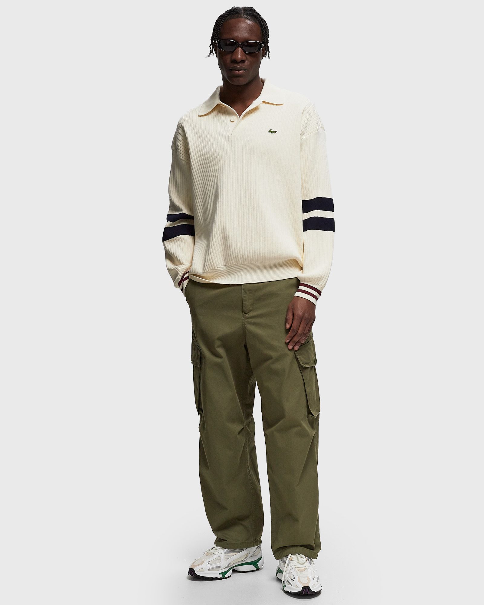 French Made Relaxed Fit Cotton Knitted Sweater